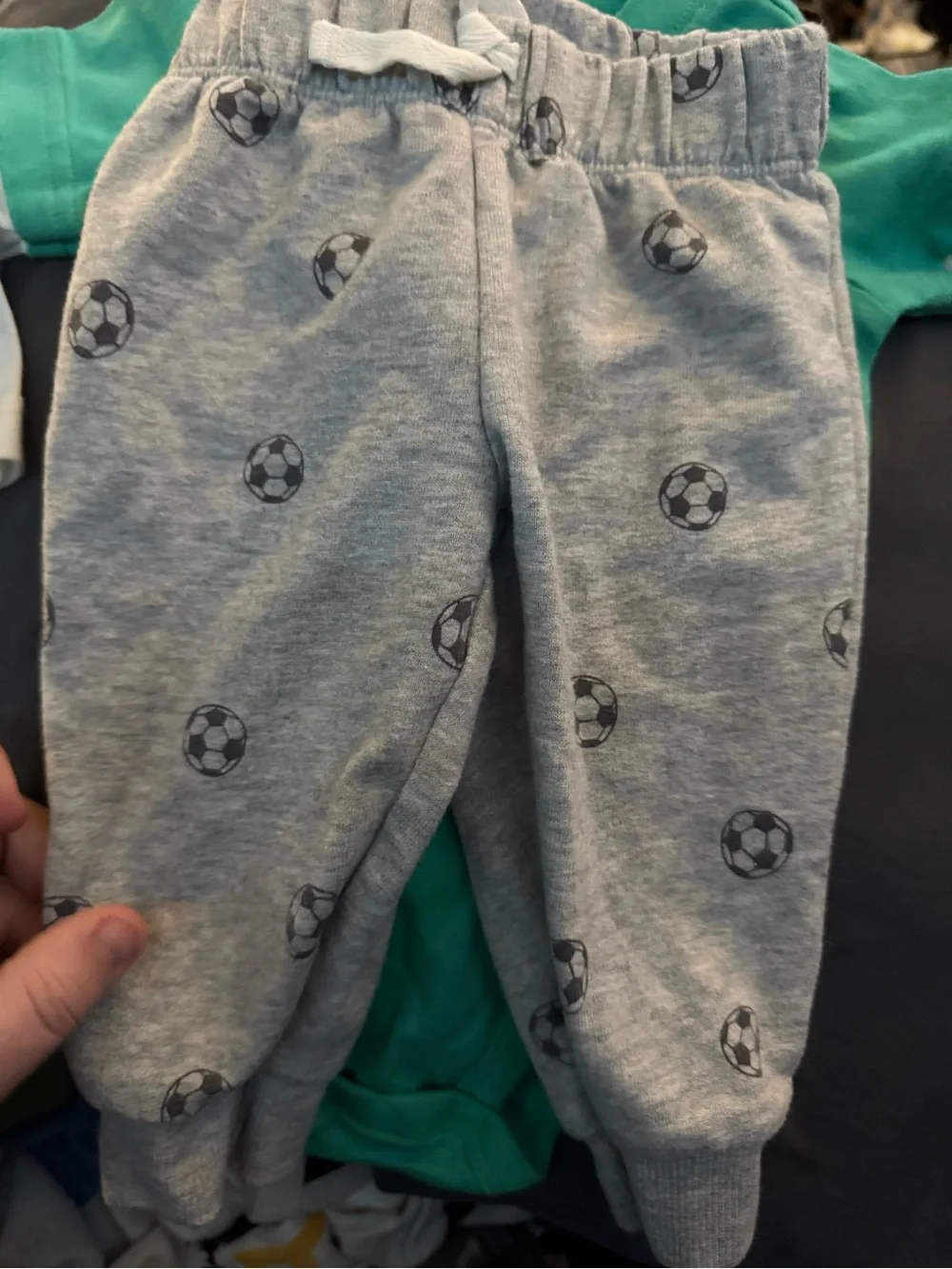 Carter's White Short-Sleeve Soccer Graphic Bodysuit Duo